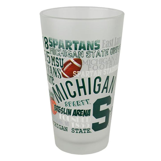 RFSJ 16 oz. Frosted Wraparound Mixing Glass