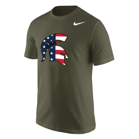 Nike Americana Collection - Short Sleeve T-Shirt Olive
