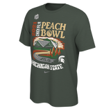 Nike Youth 2021 Peach Bowl Bound Illustrated Tee - Green