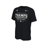 Nike Youth 2021 Peach Bowl Champions Locker Room T-Shirt - Black
