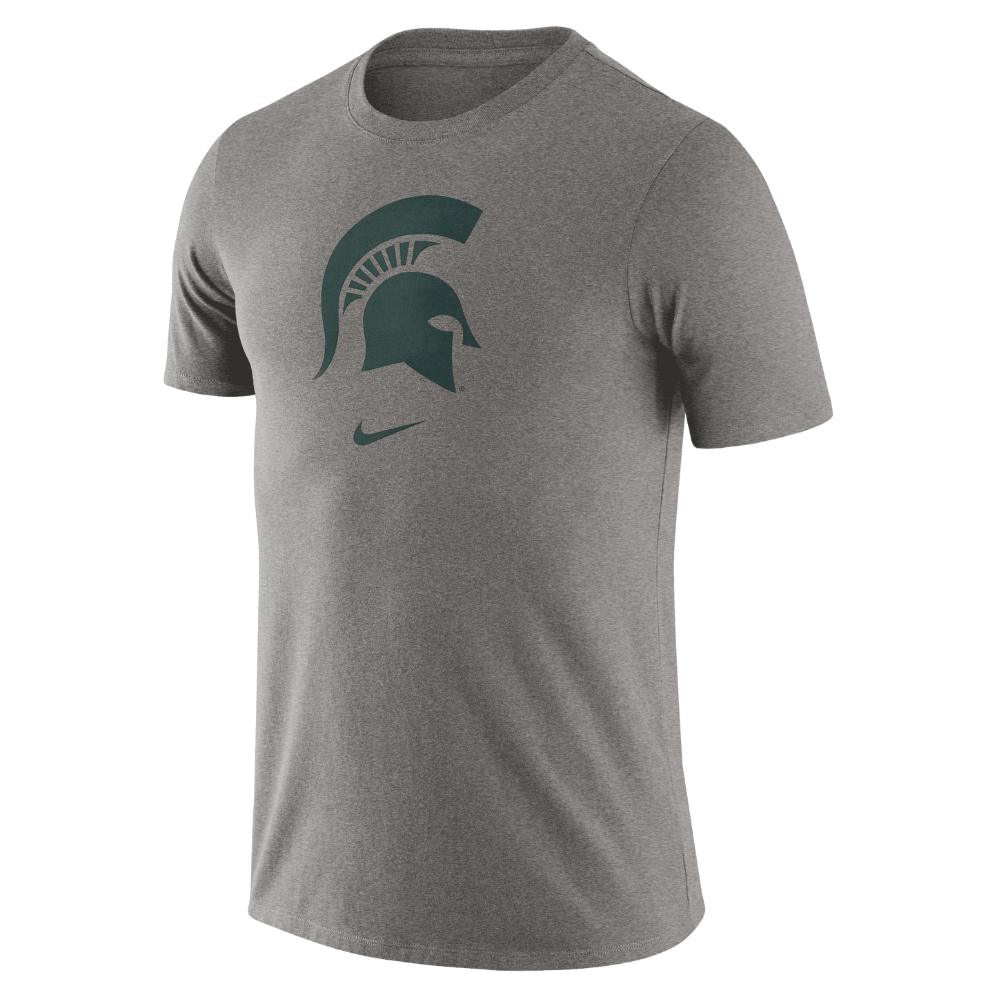 Nike Essential MSU Helmet Short Sleeve Tee Grey