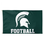 Wincraft Spartan Football Flag
