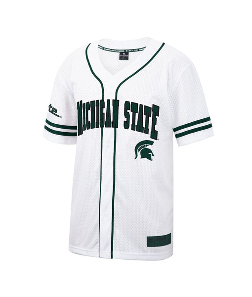 Michigan State Spartans NCAA Custom Name And Number Best Dad Ever Baseball  Jersey Shirt