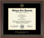 Church Hill Classics Diploma Frame Gold Embossed in Chateau (College of Law)