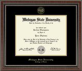 Church Hill Classics Diploma Frame Gold Embossed in Chateau (College of Law)
