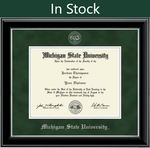 Church Hill Silver Embossed Diploma Frame in Onyx Silver (Bachelor's/ Master's)