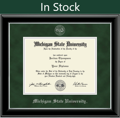Church Hill Silver Embossed Diploma Frame in Onyx Silver (Bachelor's/ Master's)