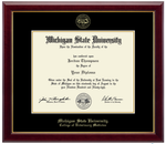 Church Hill Classics Diploma Frame Gold Embossed in Gallery (Ph.D./Medical)