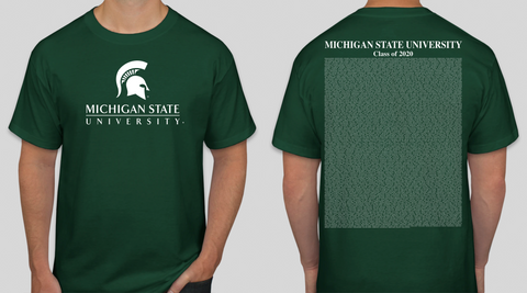 Michigan State Class of Fall 2020 Commencement T-Shirt