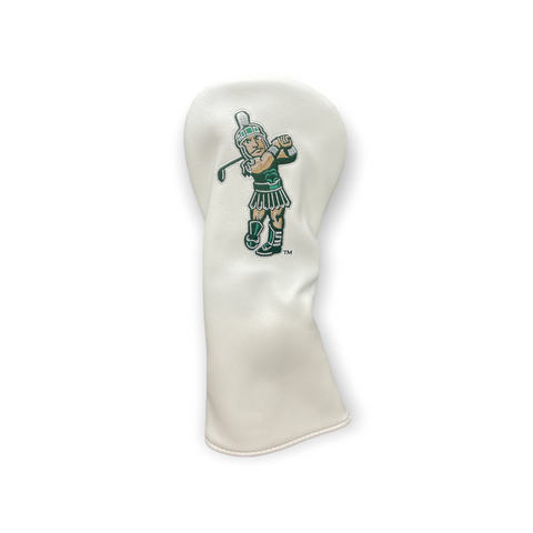 Prime Time Awards Golfing Sparty Driver Headcover- White