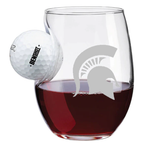BenShot Golf Stemless Wine Glass