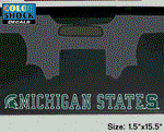 CDI Michigan State with Spartan Helmet and Block S Decal
