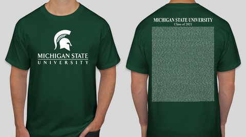 Michigan State Class of Spring 2021 Commencement T-Shirt