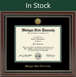 Church Hill Gold Engraved Diploma Frame in Chateau (Bachelor's/ Master's)