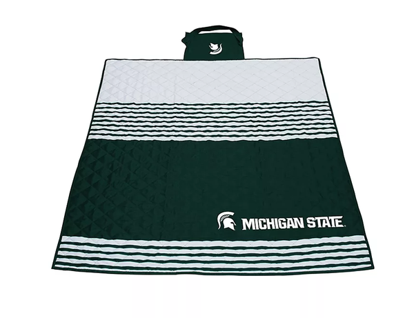 Logo Brands Michigan State Spartans Bleacher Cushion