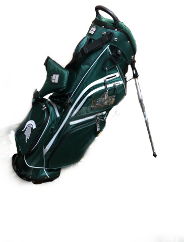 JCR RL350 MSU Logo Stand Bag Green/ White