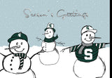 Fanatic Group 10pk Season's Greeting Snowmen Cards