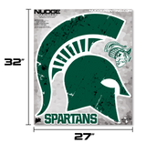 Nudge Printing Spartan Helmet Wall Decal Set