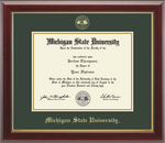 Church Hill Gold Embossed Diploma Frame in Gallery (Bachelor's/ Master's)
