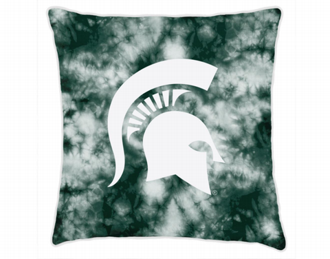 MSU Tie-dye Pillow