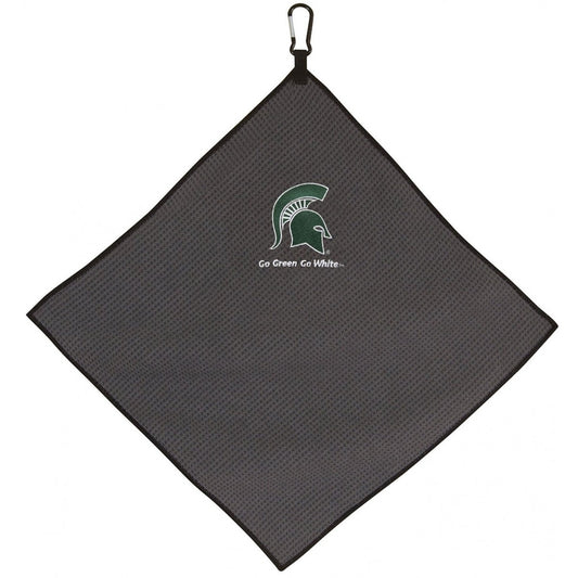 Team Effort Michigan State Microfiber Golf Towel 15" X 15"