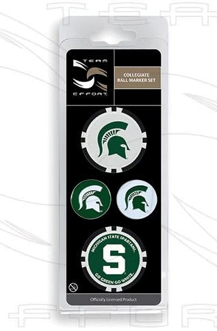 Team Effort Michigan State Ball Marker Set